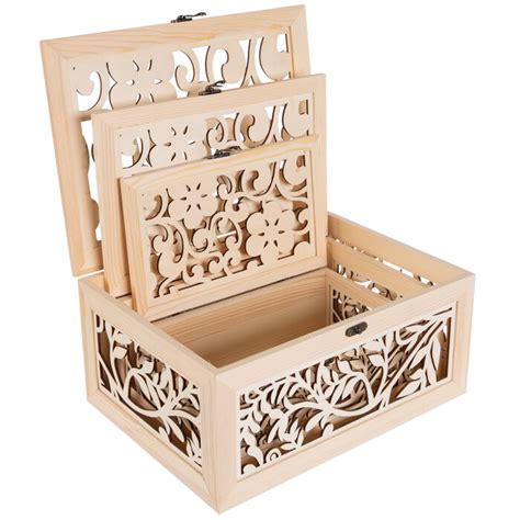 hobby lobby wooden craft boxes